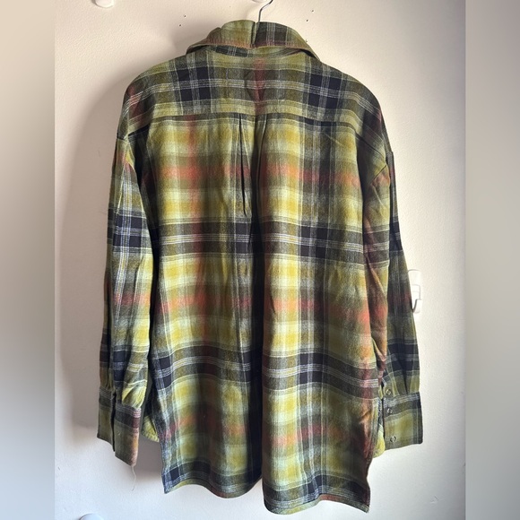 NWOT Free People Izzy Cargo Jacket in Olive Combo Small - Picture 6 of 6